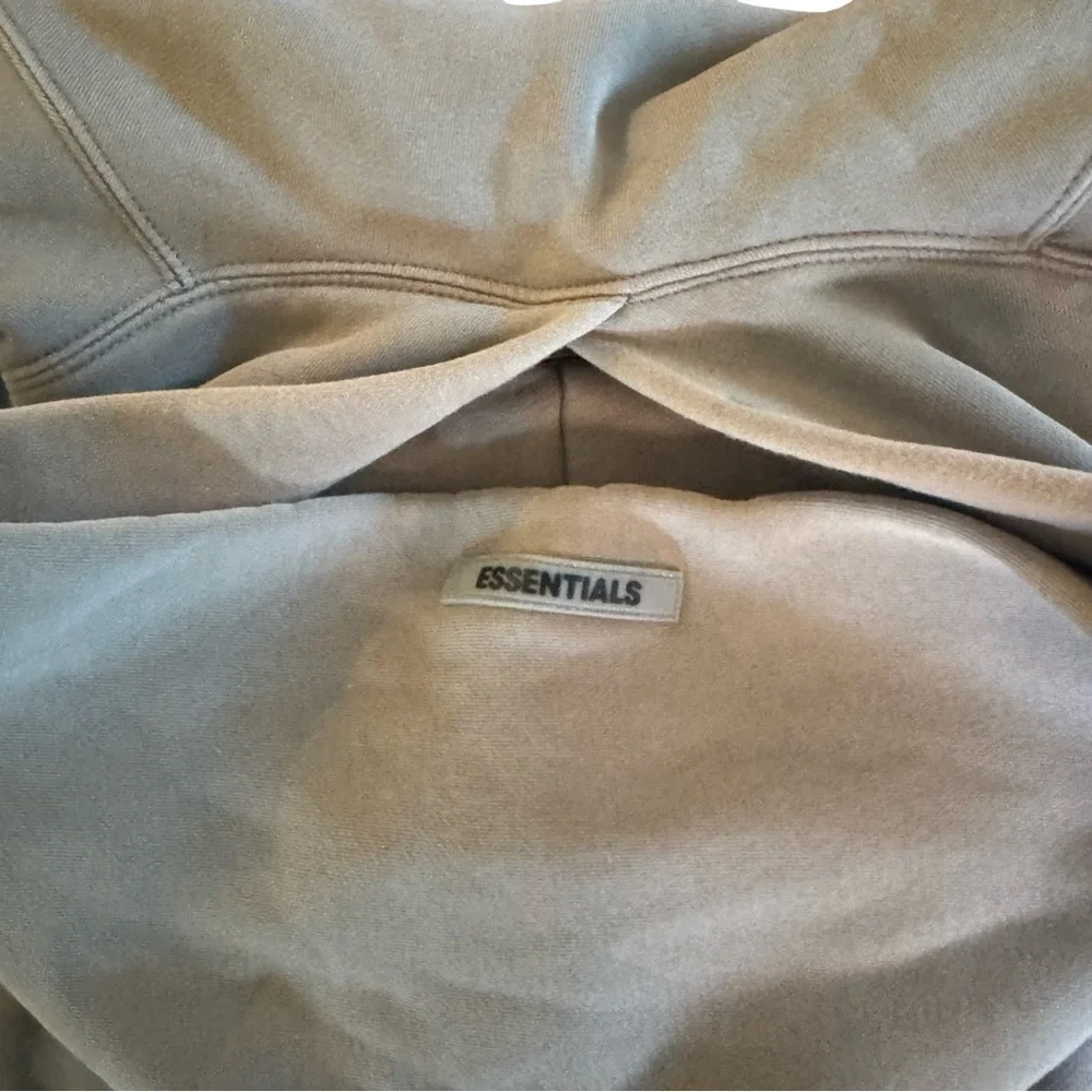 ESSENTIALS fear of god Hoodie in Taupe / Beige | Large | Great Condition |